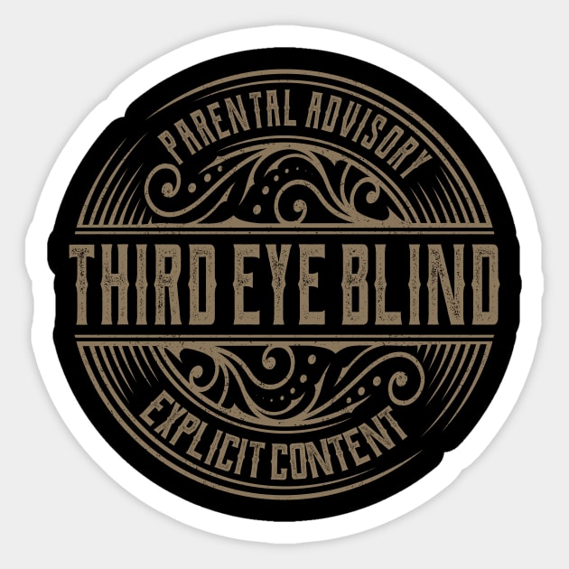 Third Eye Blind Vintage Ornament Sticker by irbey